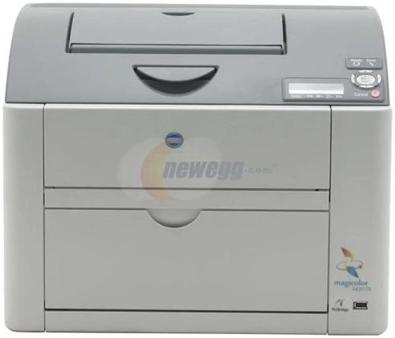 Alt view image 3 of 9 - Konica Minolta magicolor 2430DL 5250221100 Workgroup Up to 20 ppm 2400 x 600 dpi Color Print Quality Color Ethernet (RJ-45) / USB Laser Printer