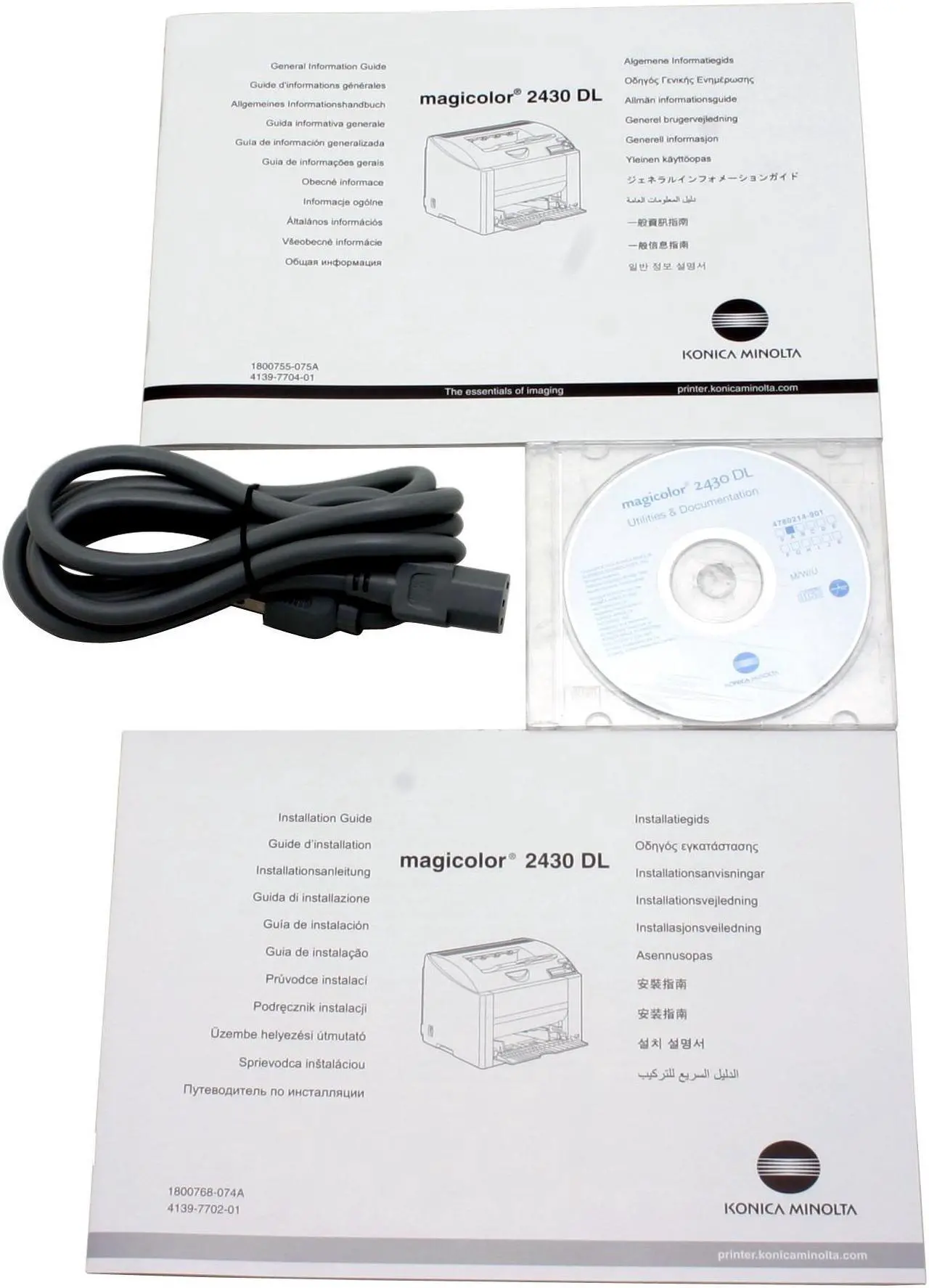 Alt view image 8 of 9 - Konica Minolta magicolor 2430DL 5250221100 Workgroup Up to 20 ppm 2400 x 600 dpi Color Print Quality Color Ethernet (RJ-45) / USB Laser Printer