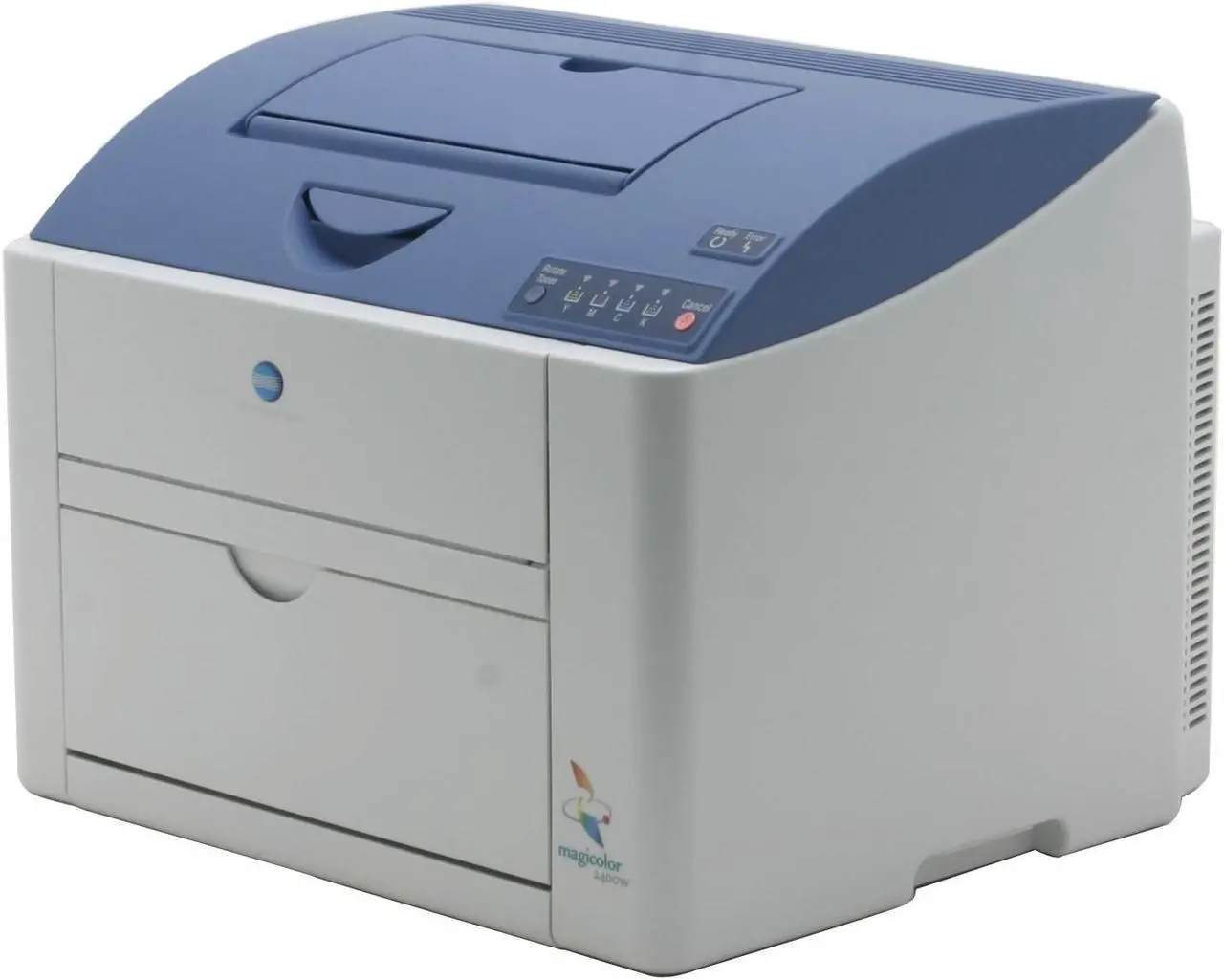 Alt view image 4 of 7 - Konica Minolta magicolor 2400W 5250220-100 Workgroup Up to 20 ppm 2400 x 600 dpi Color Print Quality Color USB Laser Printer