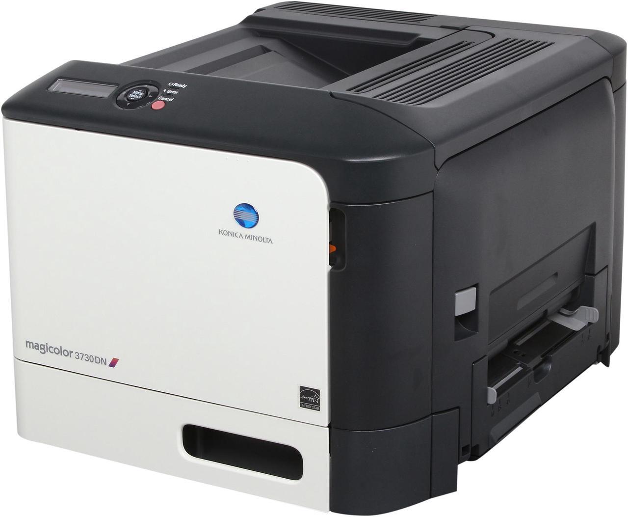 Main image of Konica Minolta magicolor 3730DN Workgroup Up to 25 ppm 2400 x 600 dpi Color Print Quality Color Ethernet (RJ-45) / USB Laser Printer