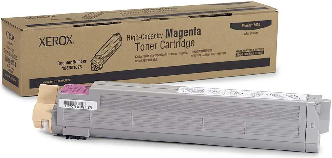 Main image of Xerox 106R01078 High Yield Toner Cartridge - Magenta