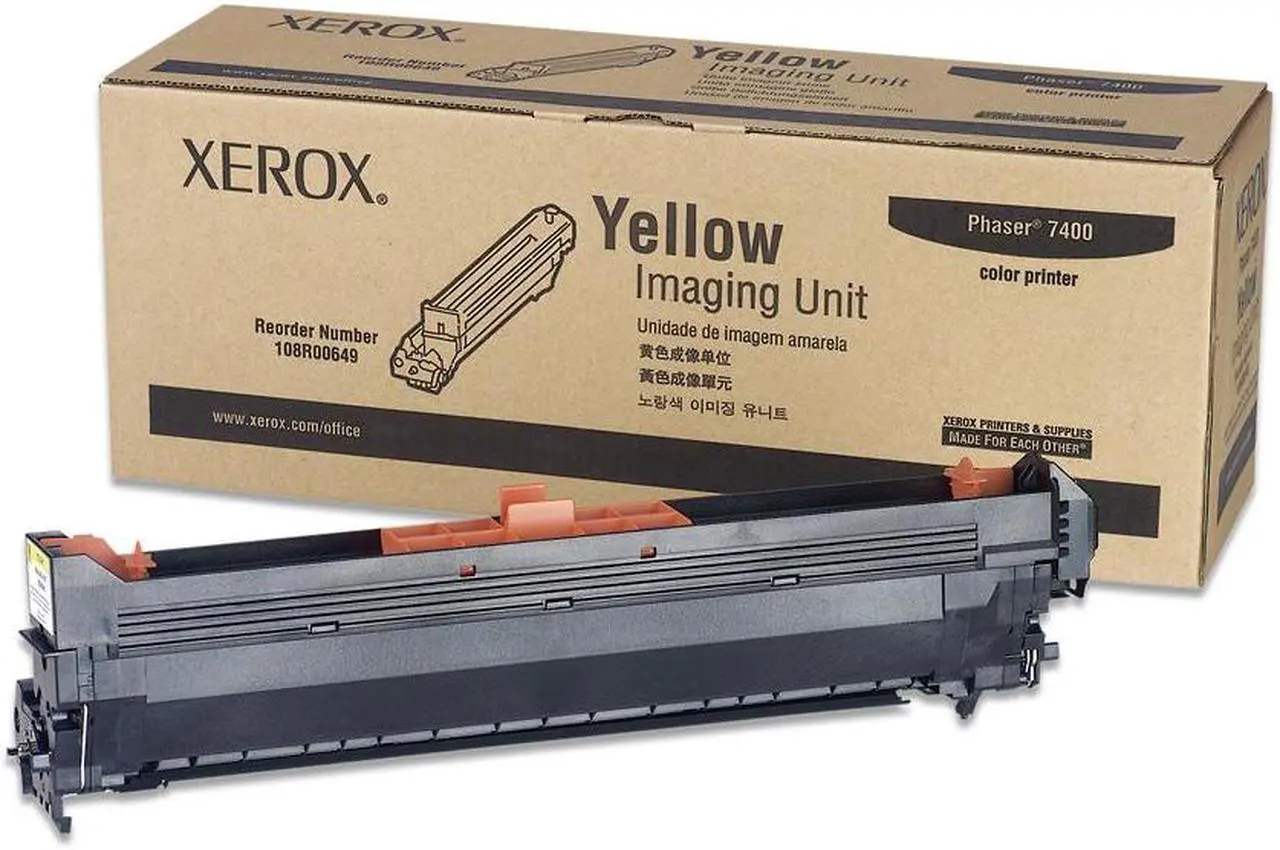 Main image of XEROX 108R00649 Imaging Unit For Phaser 7400; Yellow