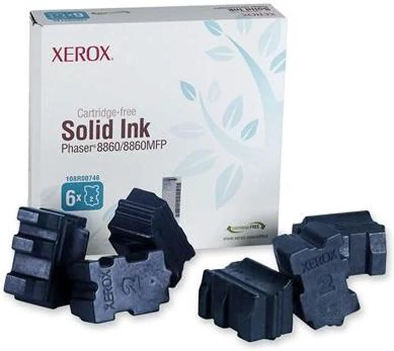 Main image of Xerox 108R00746 Solid Ink - 6 Sticks - Cyan