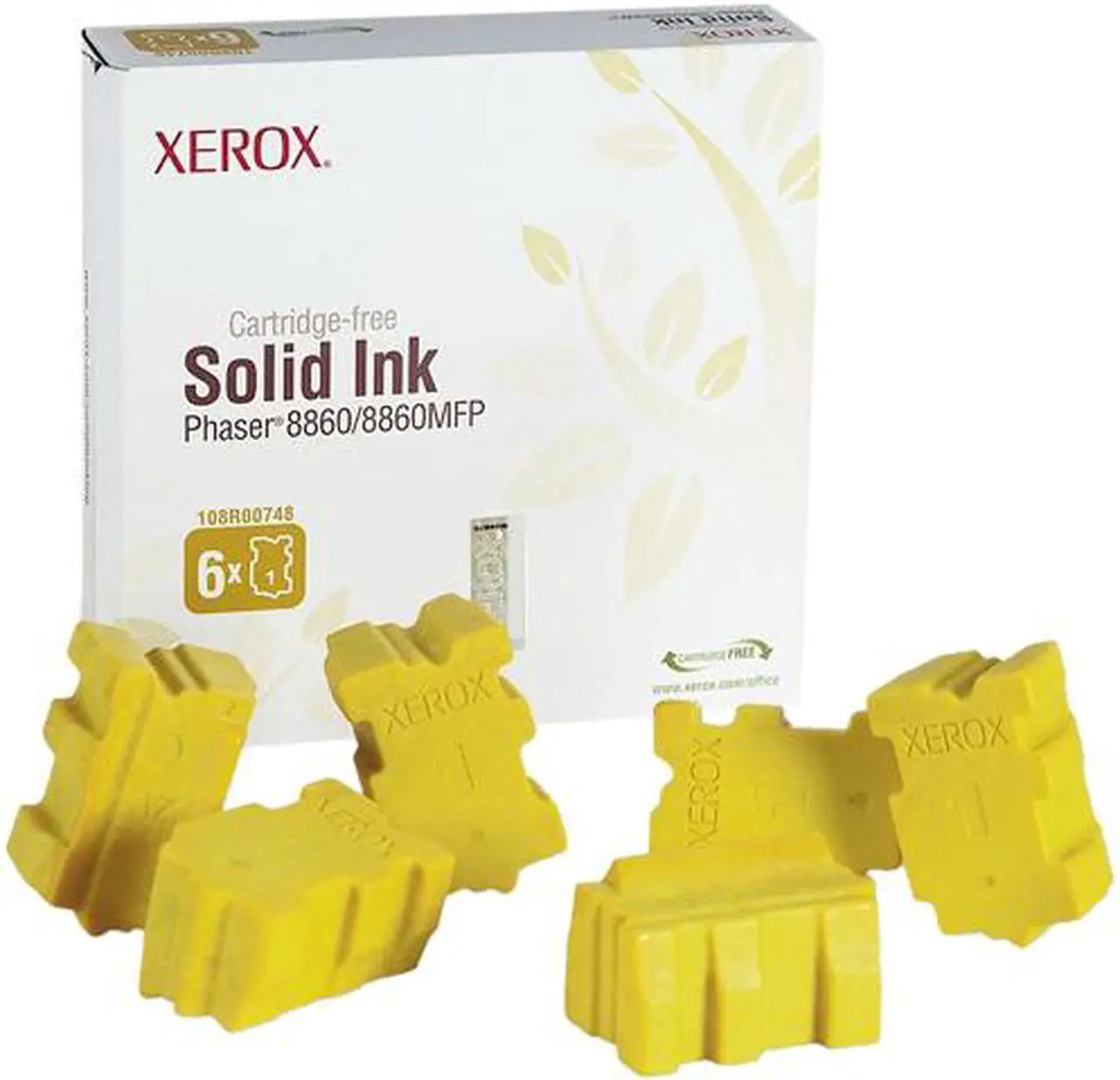 Main image of Xerox 108R00748 Solid Ink - 6 Sticks - Yellow