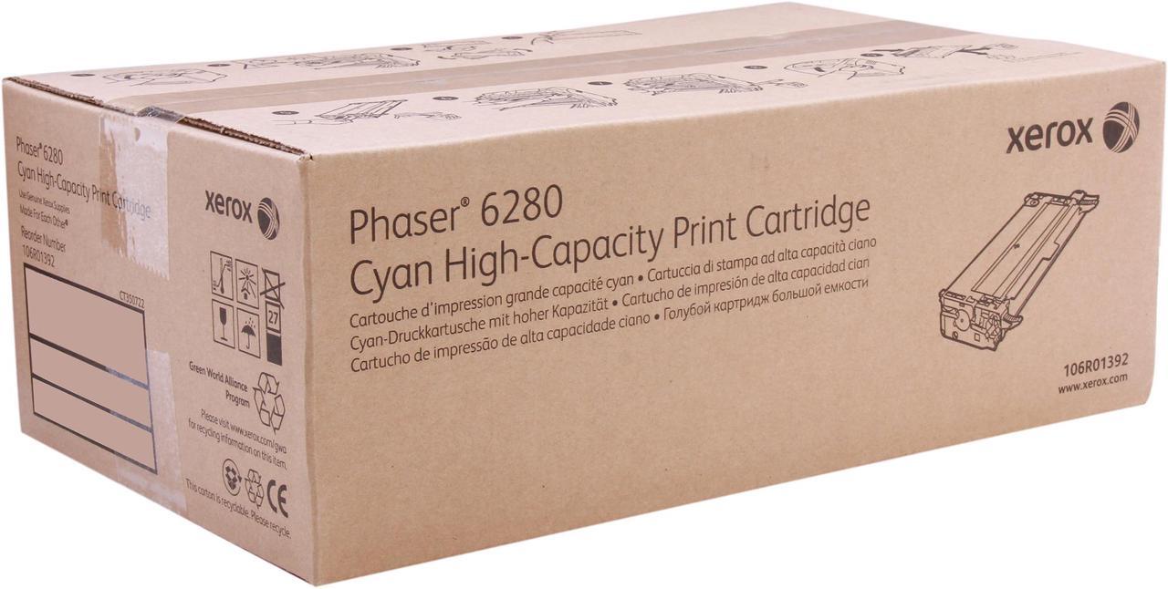 Xerox 106R01392 High Yield Print Cartridge - Cyan