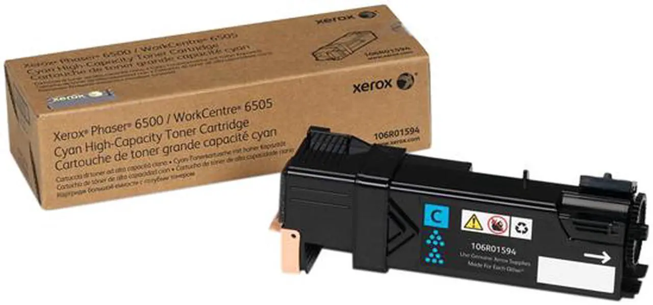 Main image of Xerox 106R01594 High Yield Toner Cartridge - Cyan