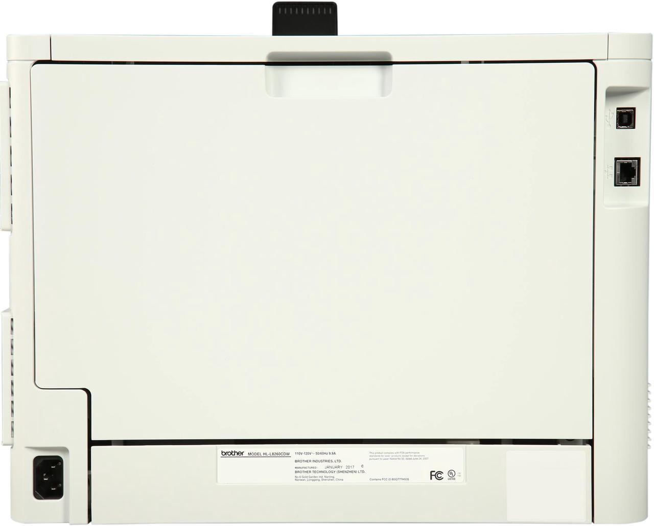 Alt view image 7 of 11 - Brother HL-L8260CDW Business Color Laser Printer, Duplex Printing with Flexible Wireless Networking and Mobile Device Printing