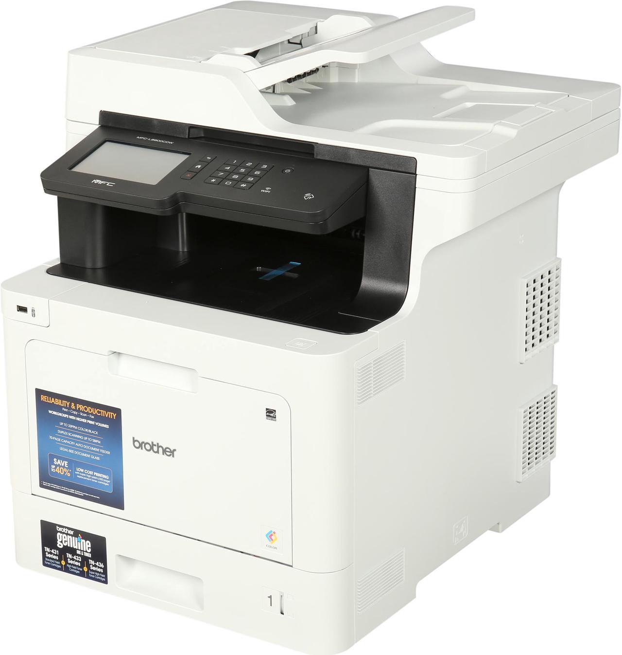 Brother MFC-L8900CDW Business Wireless Duplex All-in-One Color Laser Printer