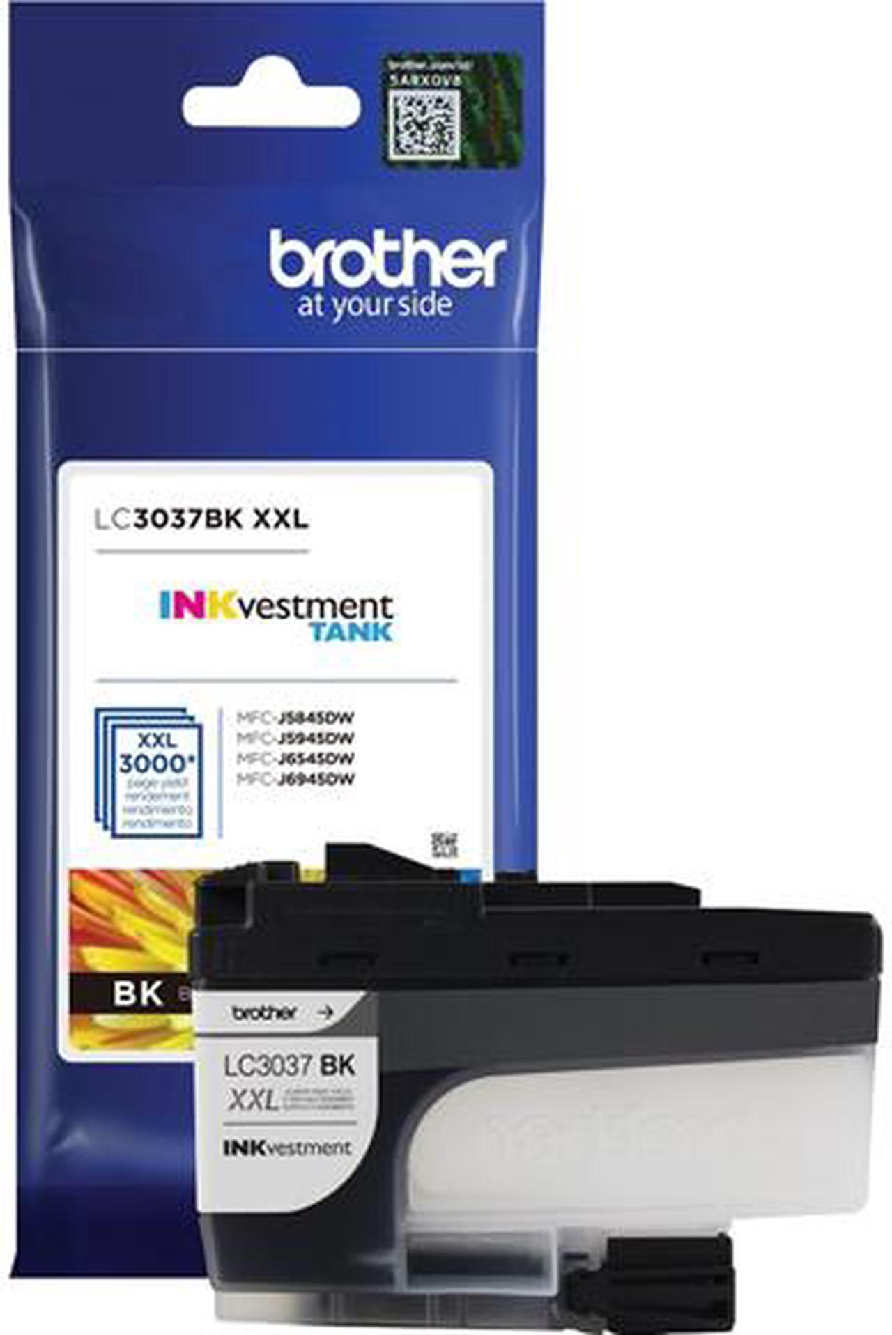 Brother LC3037BKS INKvestment Tank Super High Yield Black Ink Black