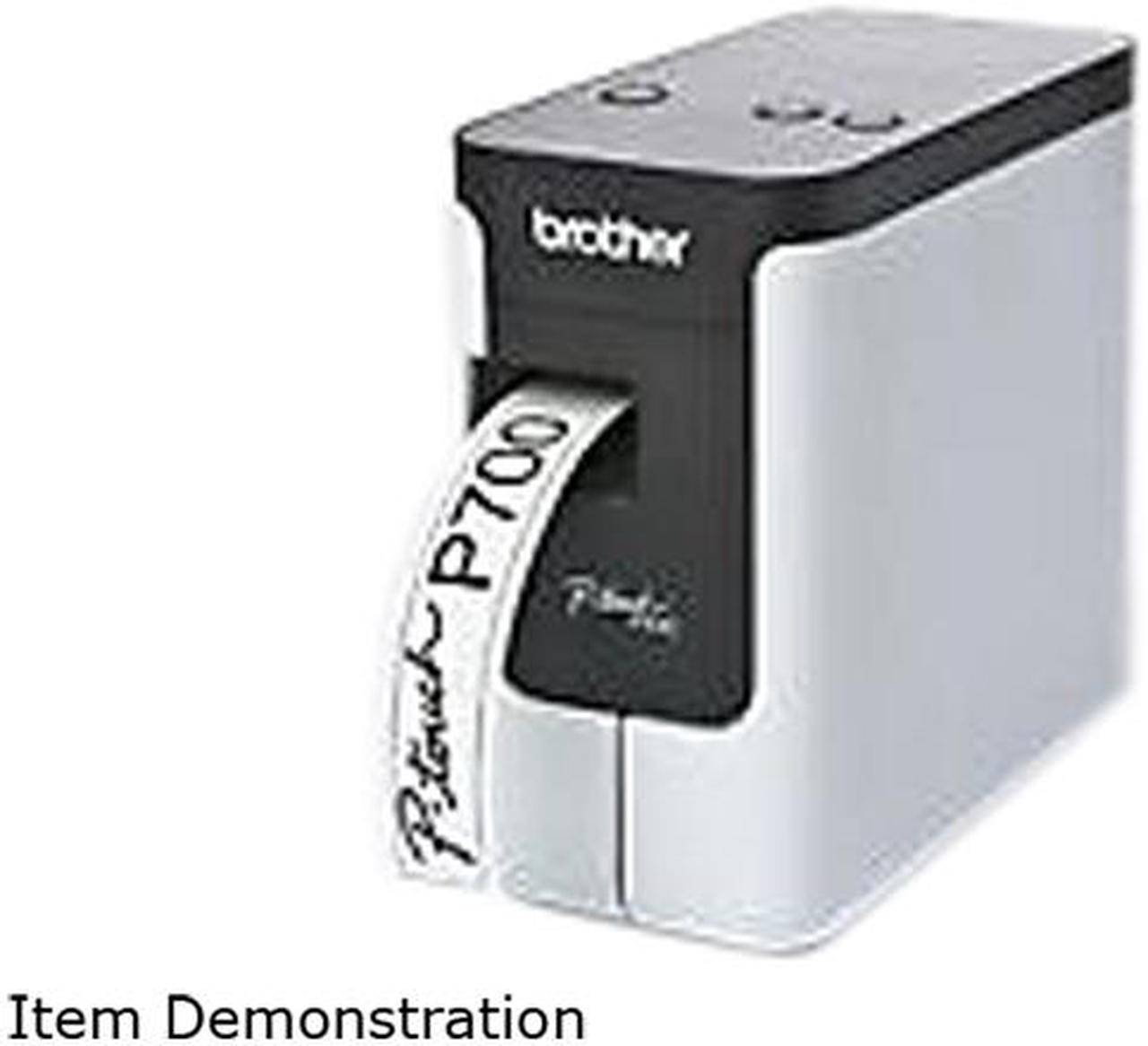 Brother PTP700ZU1 Thermal Transfer Printer 30mm/sec 180 x 360 dpi PC-Connectable Label Printer for PC and Mac