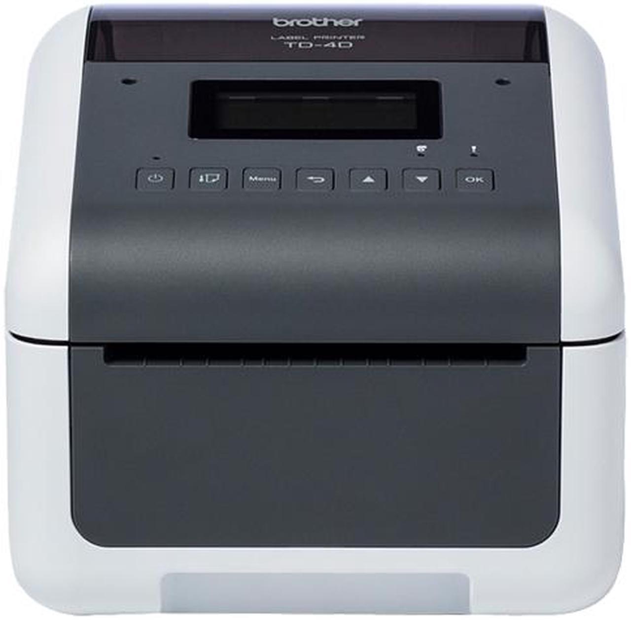 Brother TD4550DNWBZU1 TD4550DNWBZU1 Direct Thermal 300 dpi 4.3" Desktop Wireless Network Thermal Printer