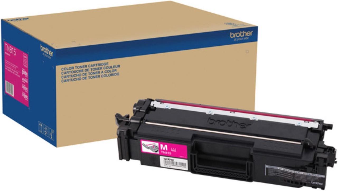 Alt view image 3 of 3 - Brother TN815M Original Super High (XXL Series) Yield Laser Toner Cartridge - Magenta