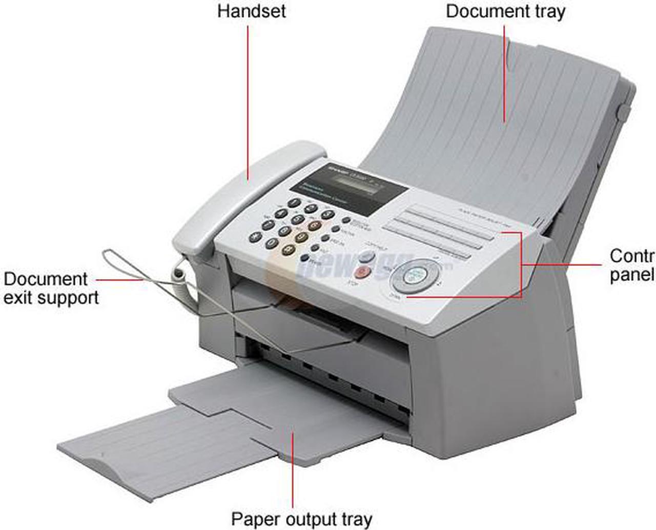 Alt view image 2 of 11 - SHARP UXB700E Fax Machine