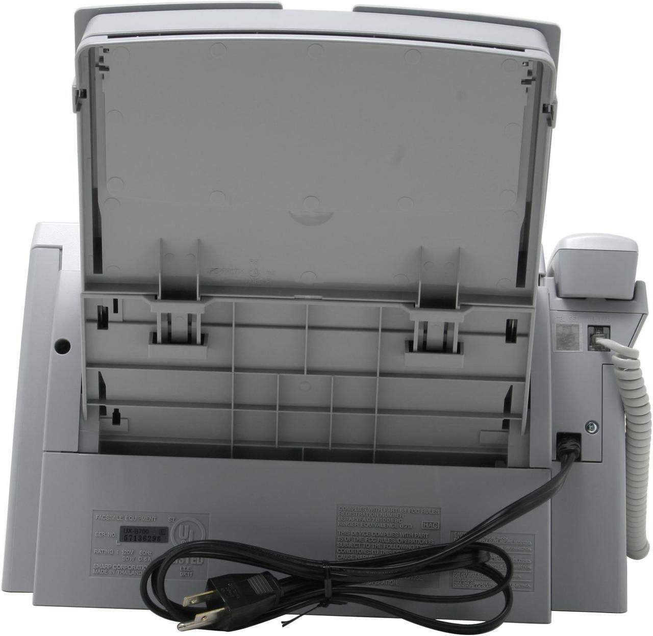 Alt view image 7 of 11 - SHARP UXB700E Fax Machine