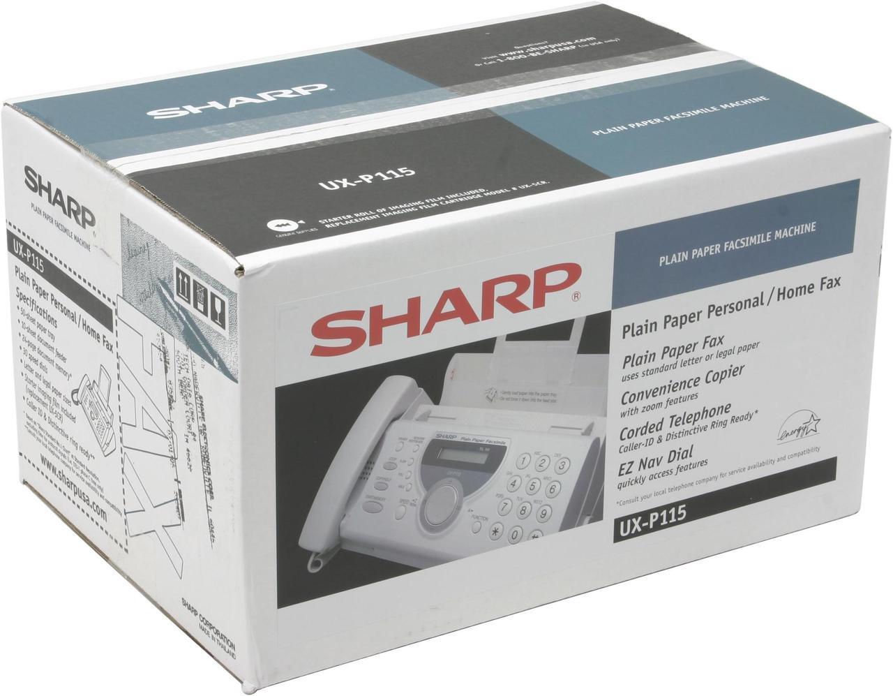 Alt view image 10 of 10 - SHARP UXP115 Fax Machine