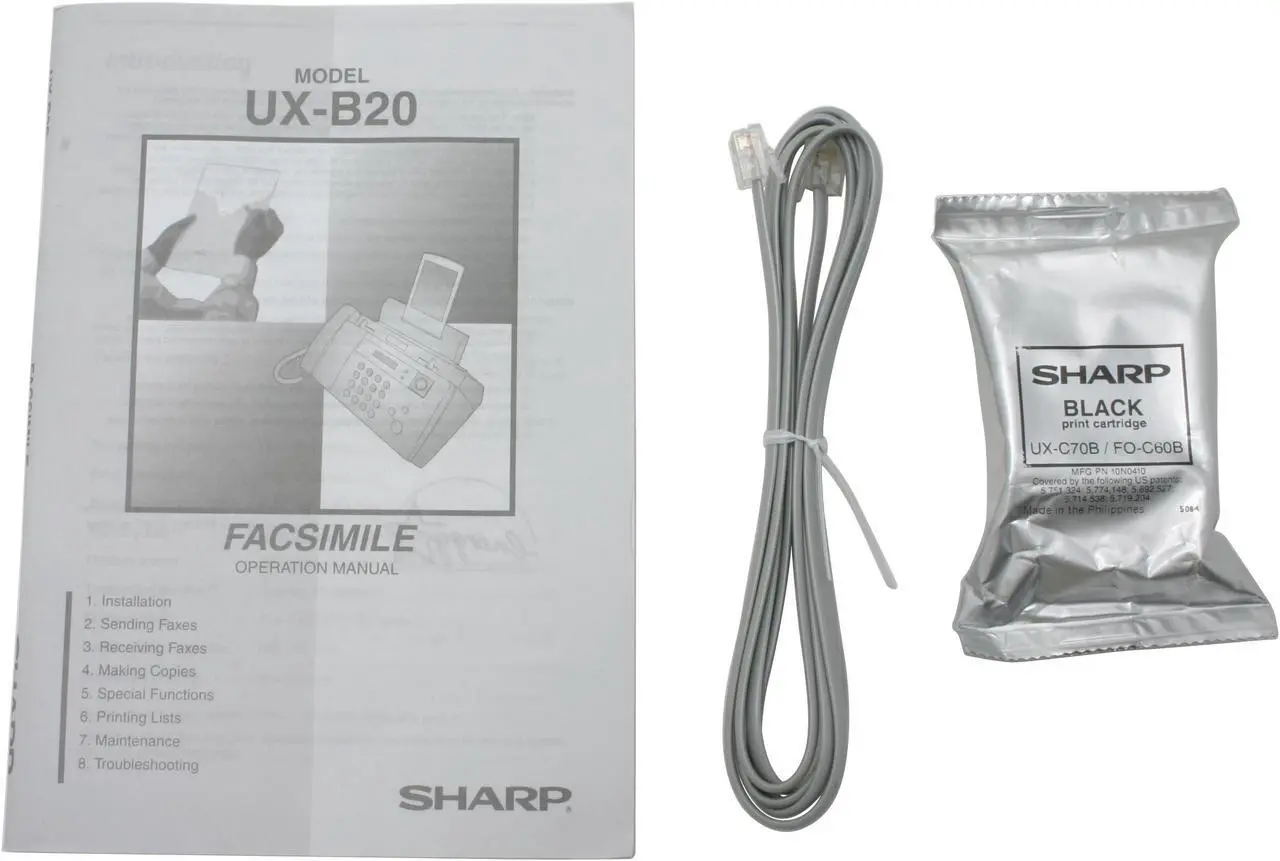 Alt view image 12 of 13 - SHARP UX-B20 Fax Machine