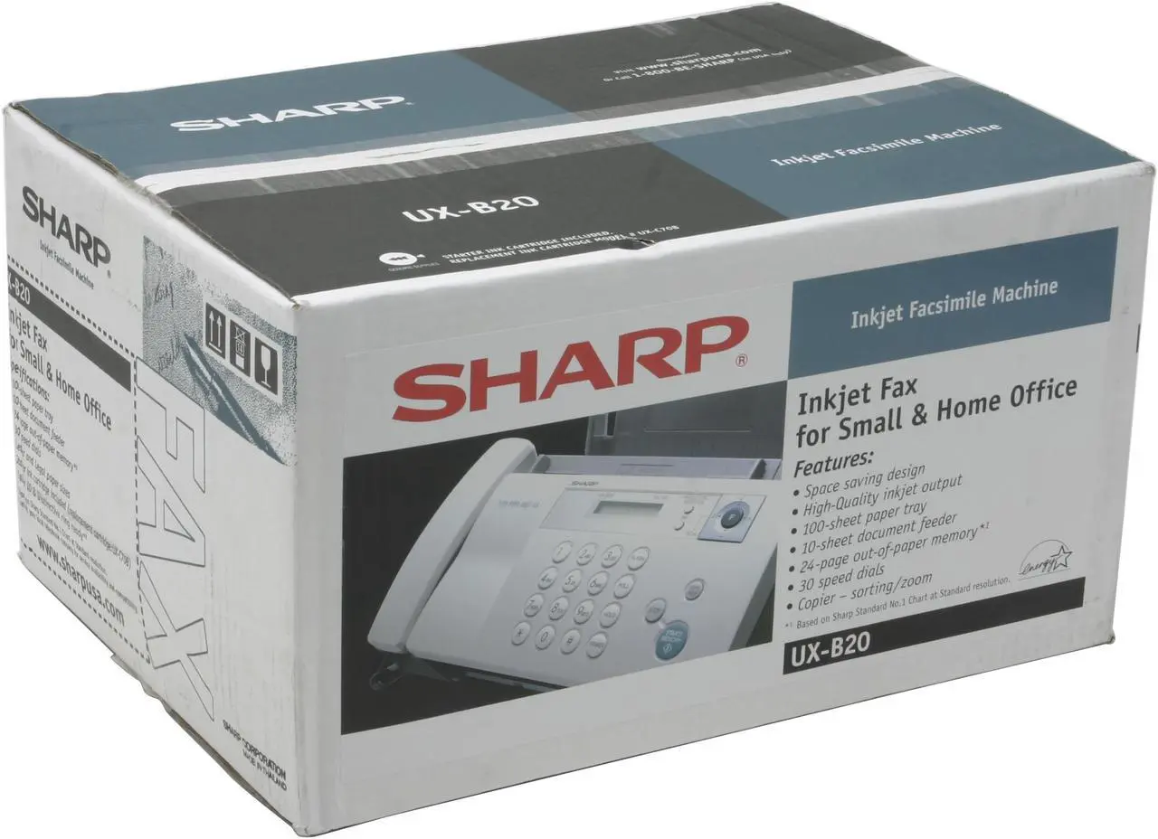 Alt view image 13 of 13 - SHARP UX-B20 Fax Machine