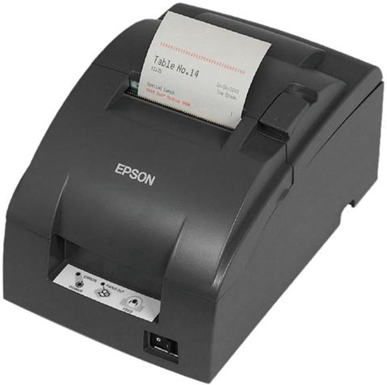 Epson TM-U220i Omnilink Impact POS Receipt Printer & Controller, Ethernet, USB, Serial, Intelligent Interface, Gray - C31C514815