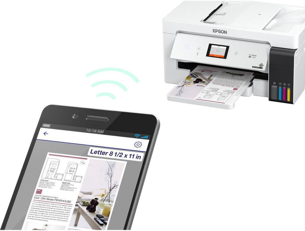 Alt view image 5 of 8 - EPSON EcoTank ET-15000 All-in-One Cartridge-Free Supertank Printer
