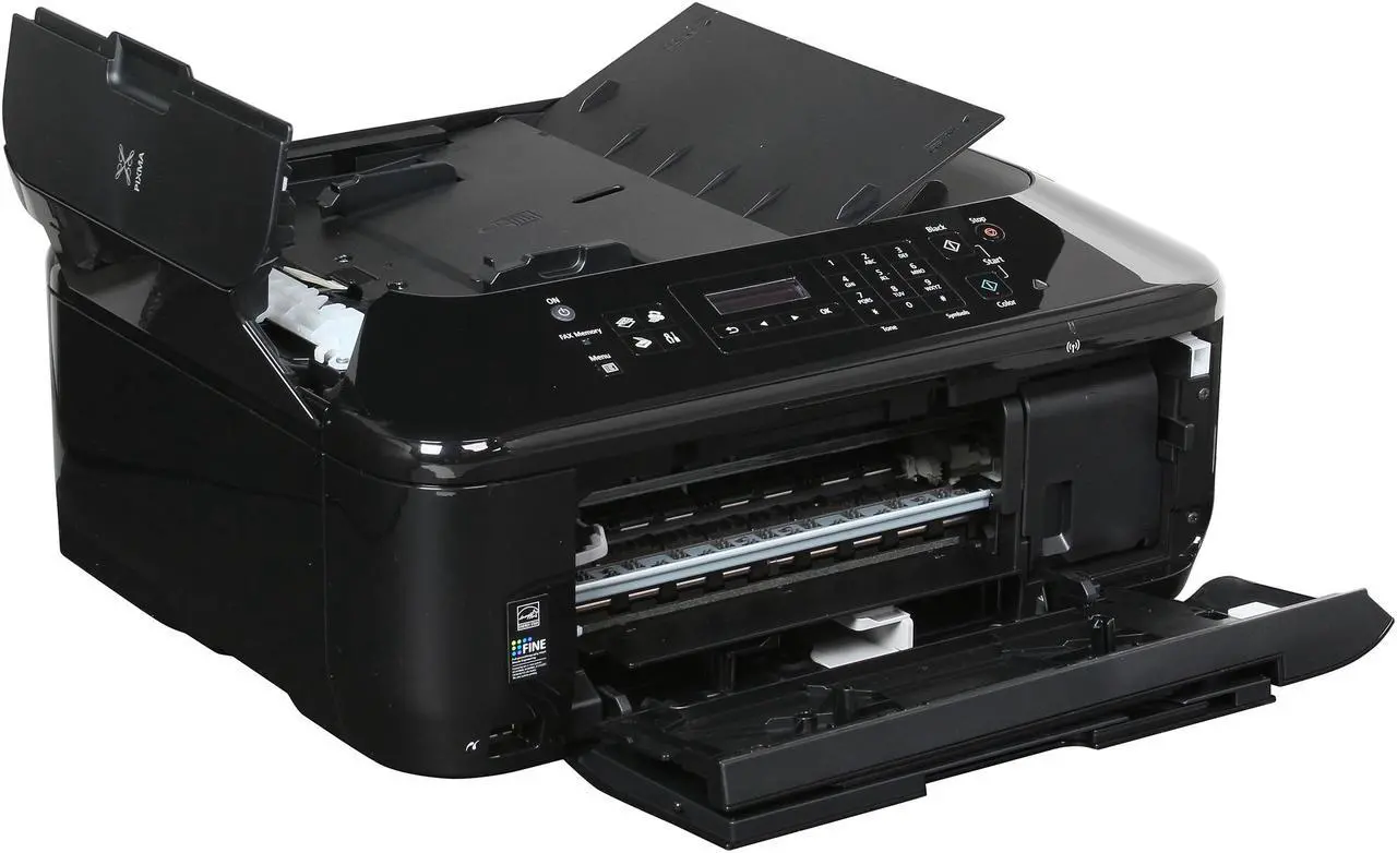 Alt view image 6 of 7 - Canon PIXMA MX432 ESAT: 9.7 ipm Black Print Speed 4800 x 1200 dpi Color Print Quality USB / Wi-Fi InkJet All-In-One Color Inkjet Printer