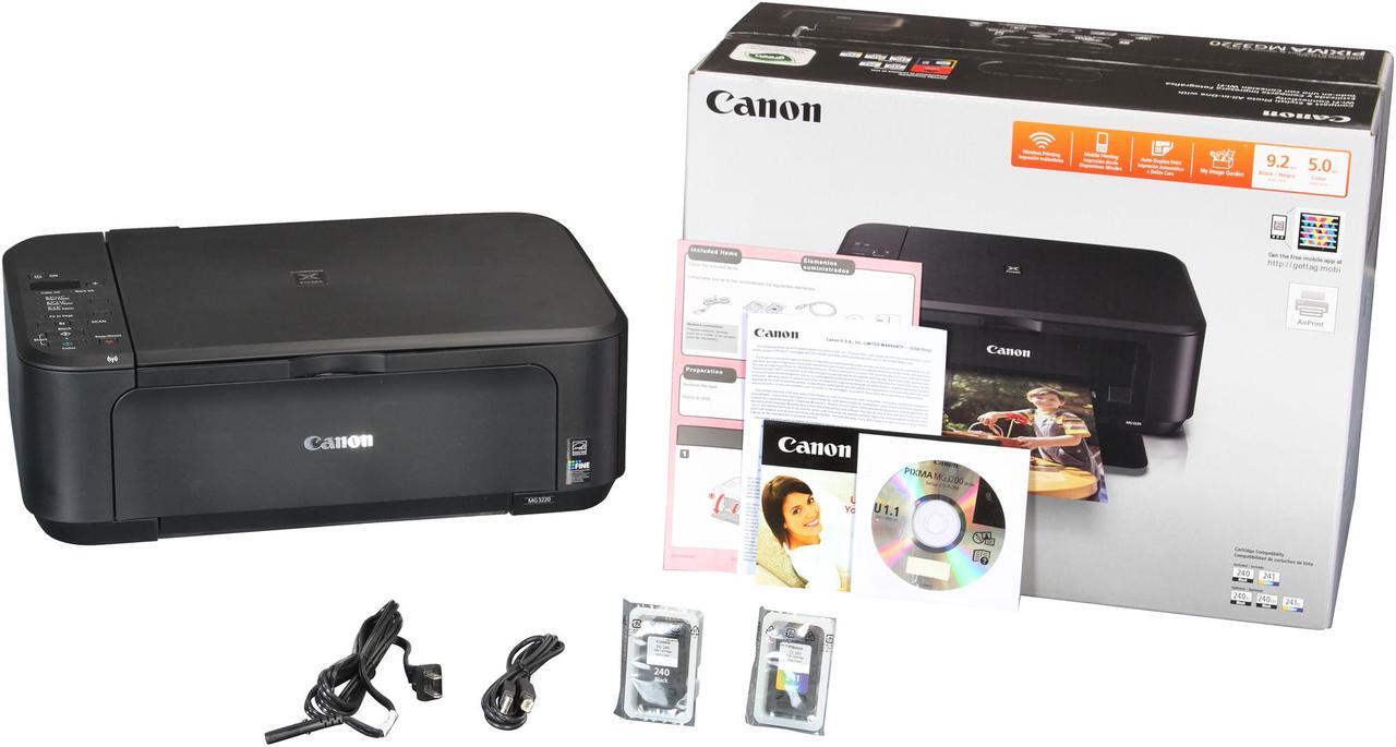 Alt view image 9 of 9 - Canon PIXMA MG3220 Wireless Color Multifunction Inkjet Printer