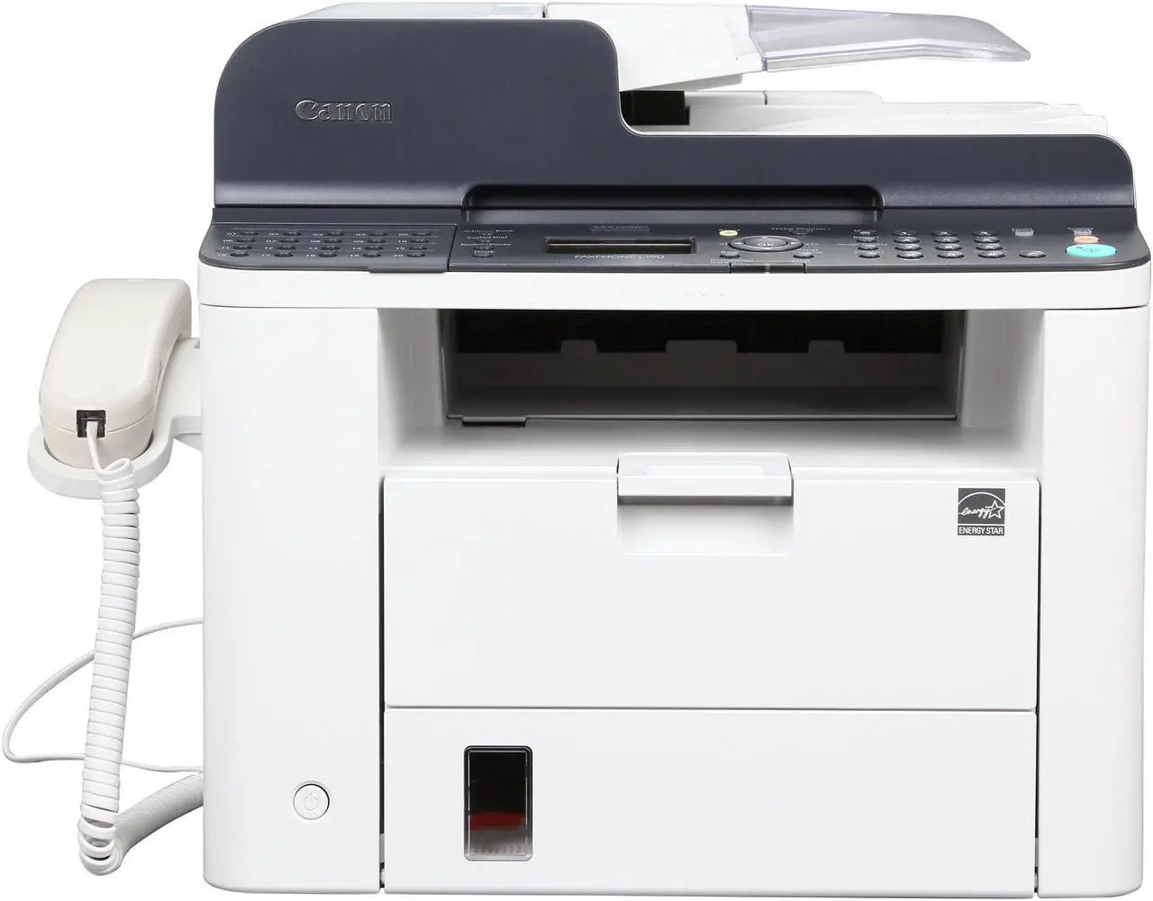 Alt view image 4 of 11 - Canon FAXPHONE L190 Monochrome Multifunction Laser Printer
