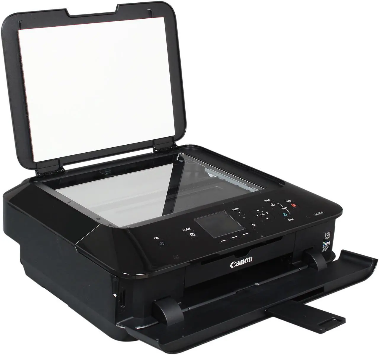 Alt view image 6 of 9 - Canon PIXMA MG5420 (Black) Wireless Color Multifunction Inkjet Printer