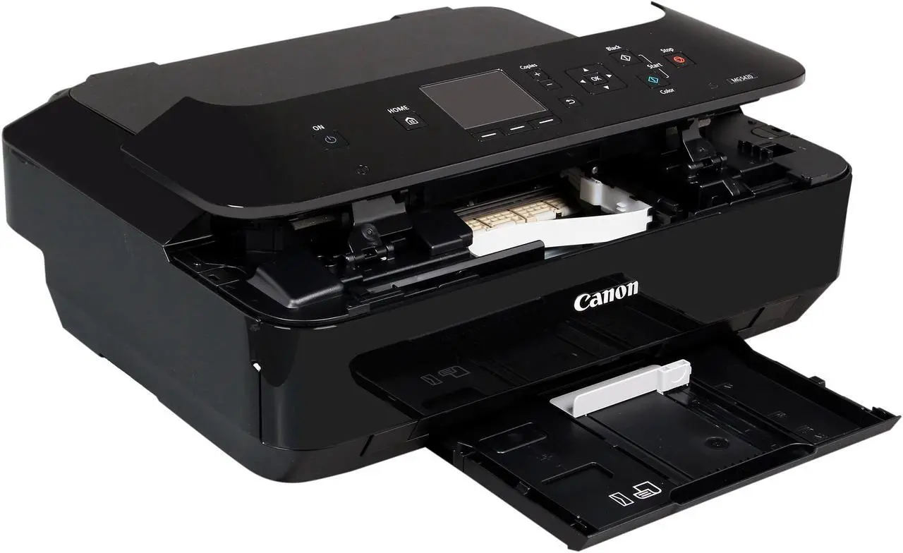 Alt view image 8 of 9 - Canon PIXMA MG5420 (Black) Wireless Color Multifunction Inkjet Printer