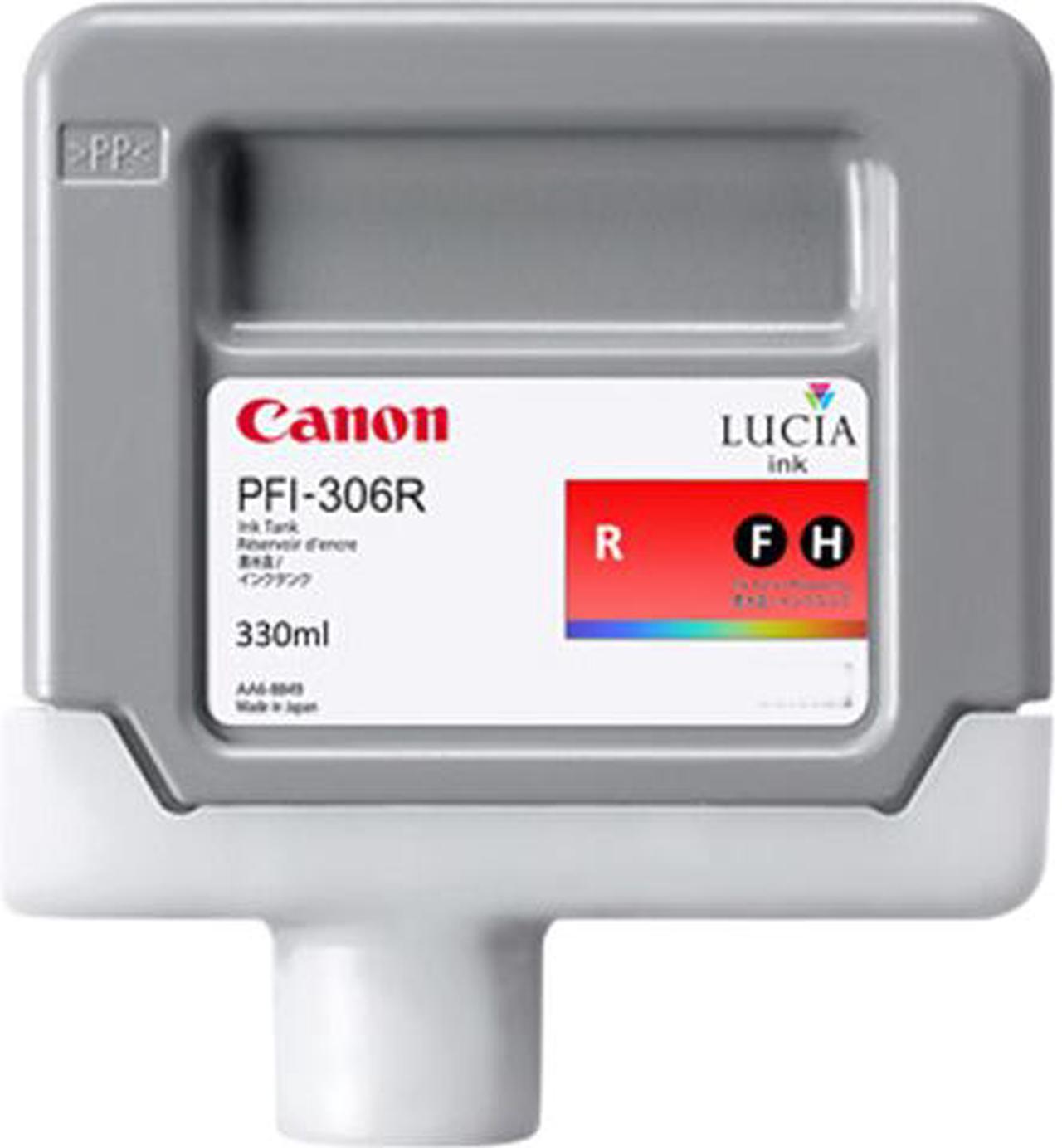 Canon PFI-306 Ink Cartridge - Red