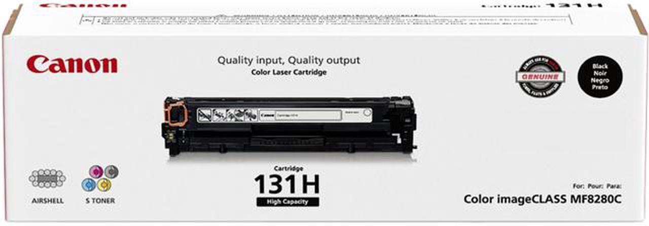 Canon 131H High Yield Toner Cartridge - Black