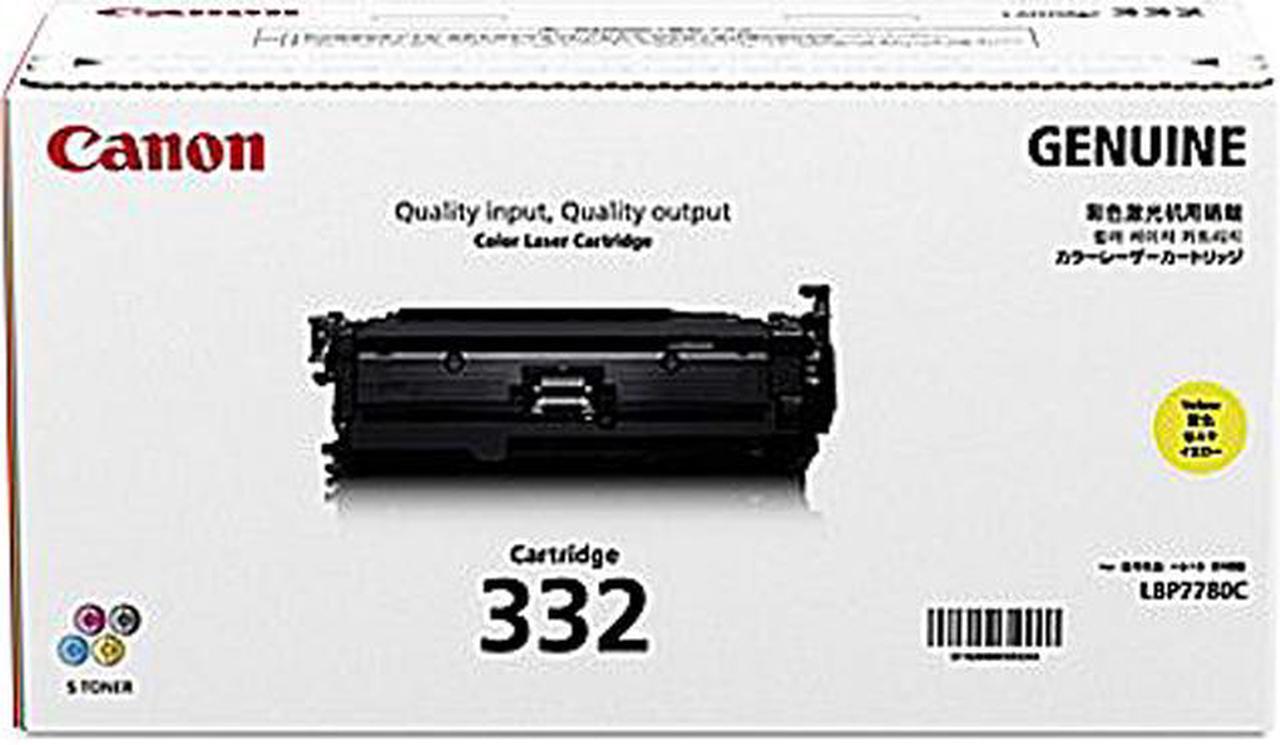 Alt view image 3 of 3 - Canon 332 Toner Cartridge - Yellow