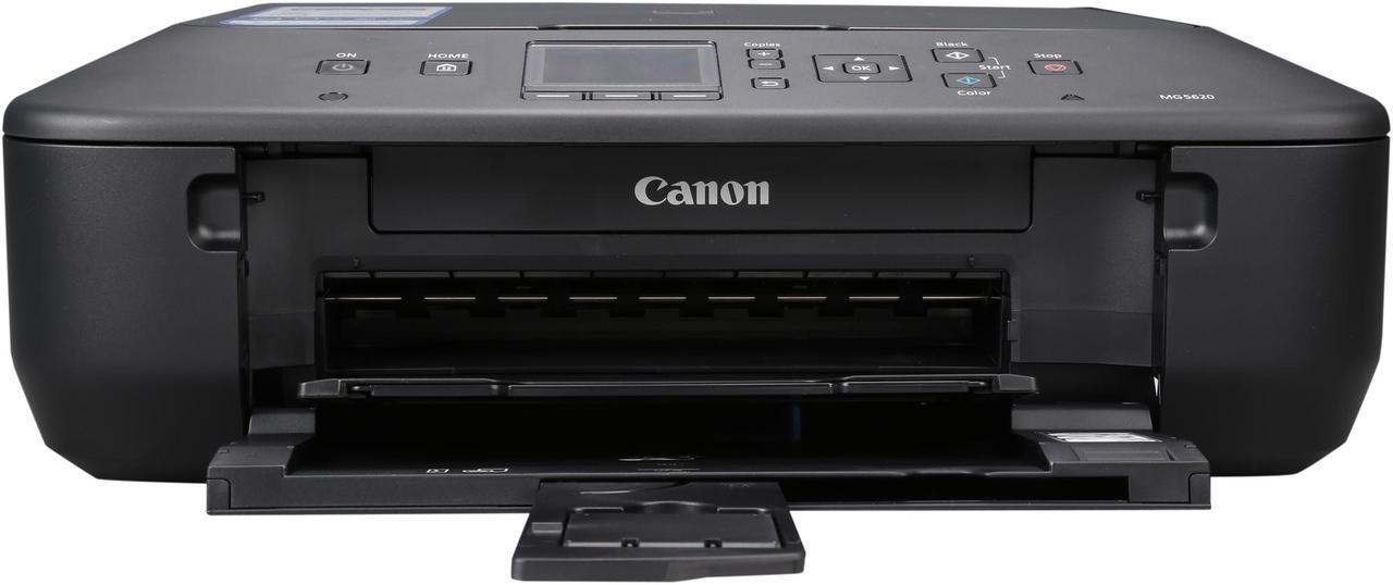 Alt view image 3 of 8 - Canon Pixma MG5620 Wireless Photo All-In-One Inkjet Printer,Black