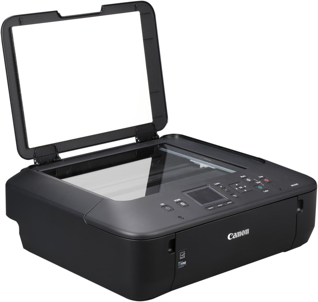 Alt view image 7 of 8 - Canon Pixma MG5620 Wireless Photo All-In-One Inkjet Printer,Black