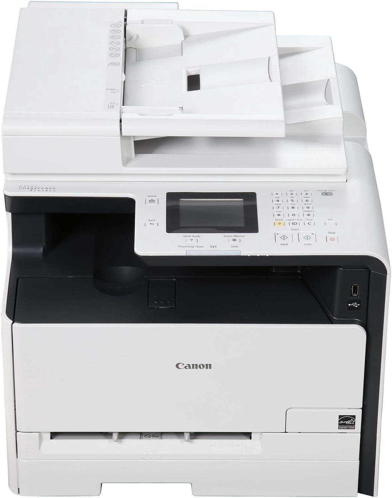 Alt view image 4 of 10 - Canon imageCLASS MF628Cw (ICMF628CW) Up to 1200 x 1200 DPI USB / Wireless Color Laser Multifunction Printer