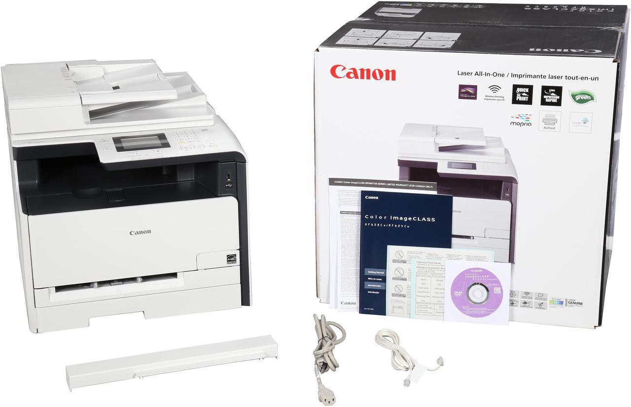 Alt view image 11 of 10 - Canon imageCLASS MF628Cw (ICMF628CW) Up to 1200 x 1200 DPI USB / Wireless Color Laser Multifunction Printer
