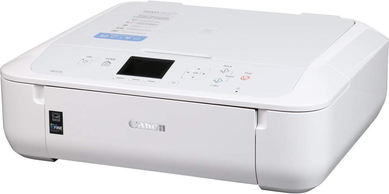 Main image of Canon PIXMA MG5720 Wireless Inkjet All-In-One Printer - White