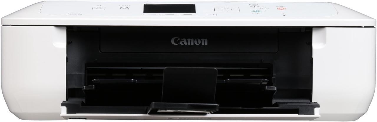 Alt view image 3 of 8 - Canon PIXMA MG5720 Wireless Inkjet All-In-One Printer - White