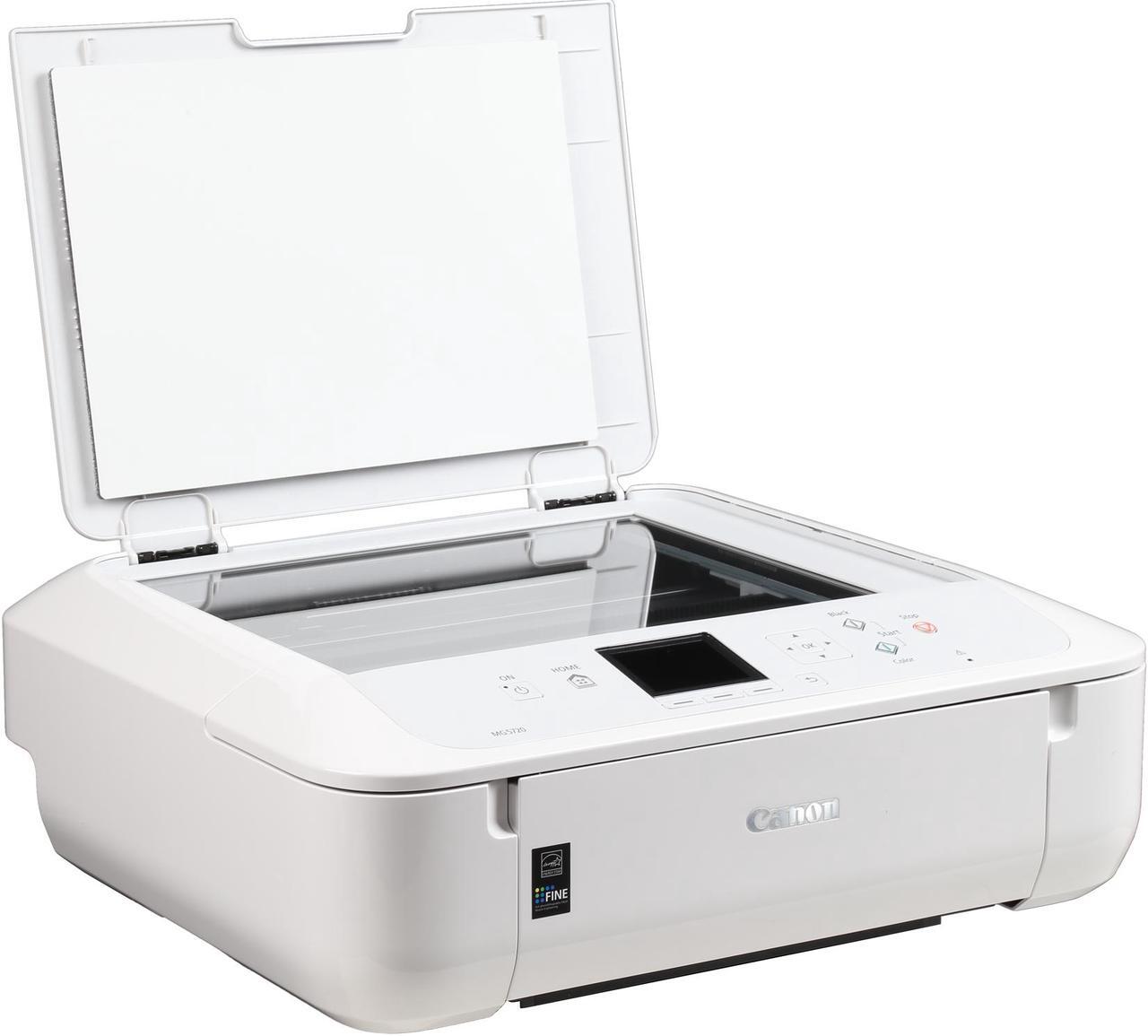 Alt view image 7 of 8 - Canon PIXMA MG5720 Wireless Inkjet All-In-One Printer - White
