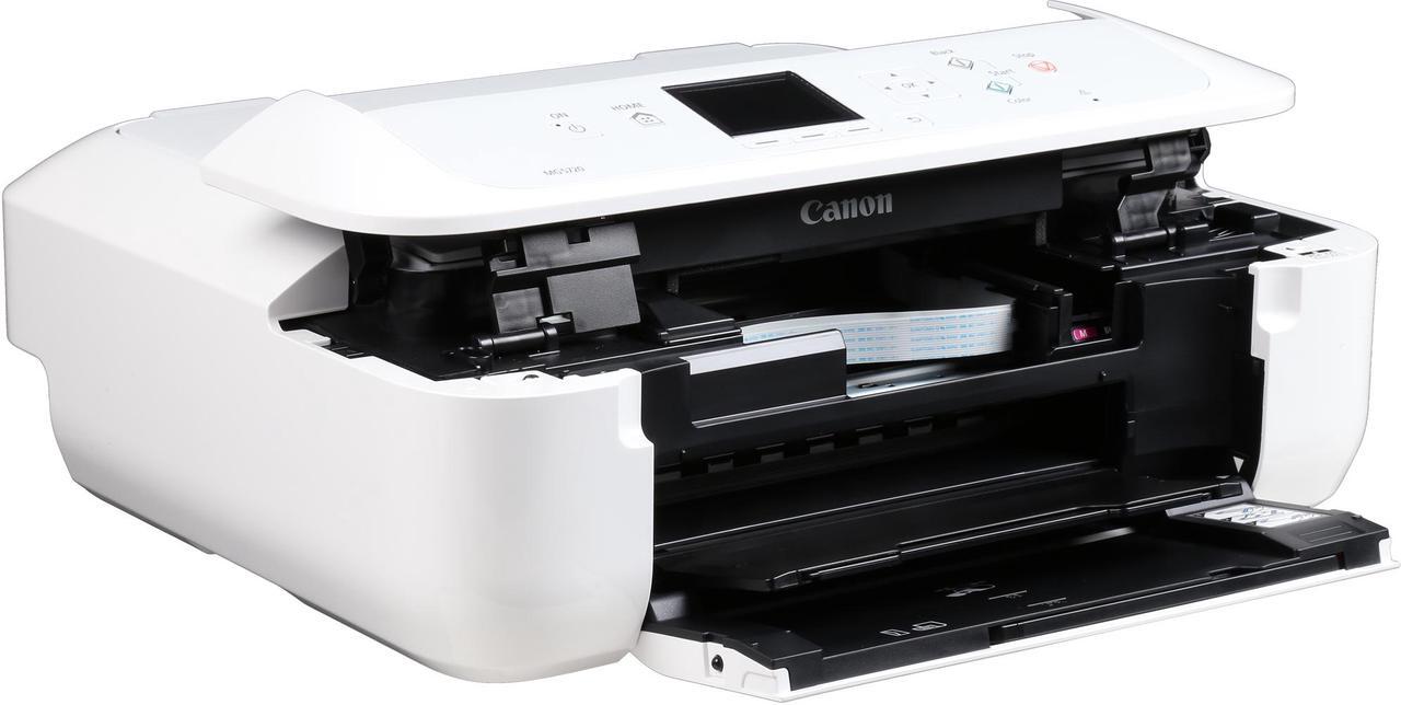 Alt view image 8 of 8 - Canon PIXMA MG5720 Wireless Inkjet All-In-One Printer - White