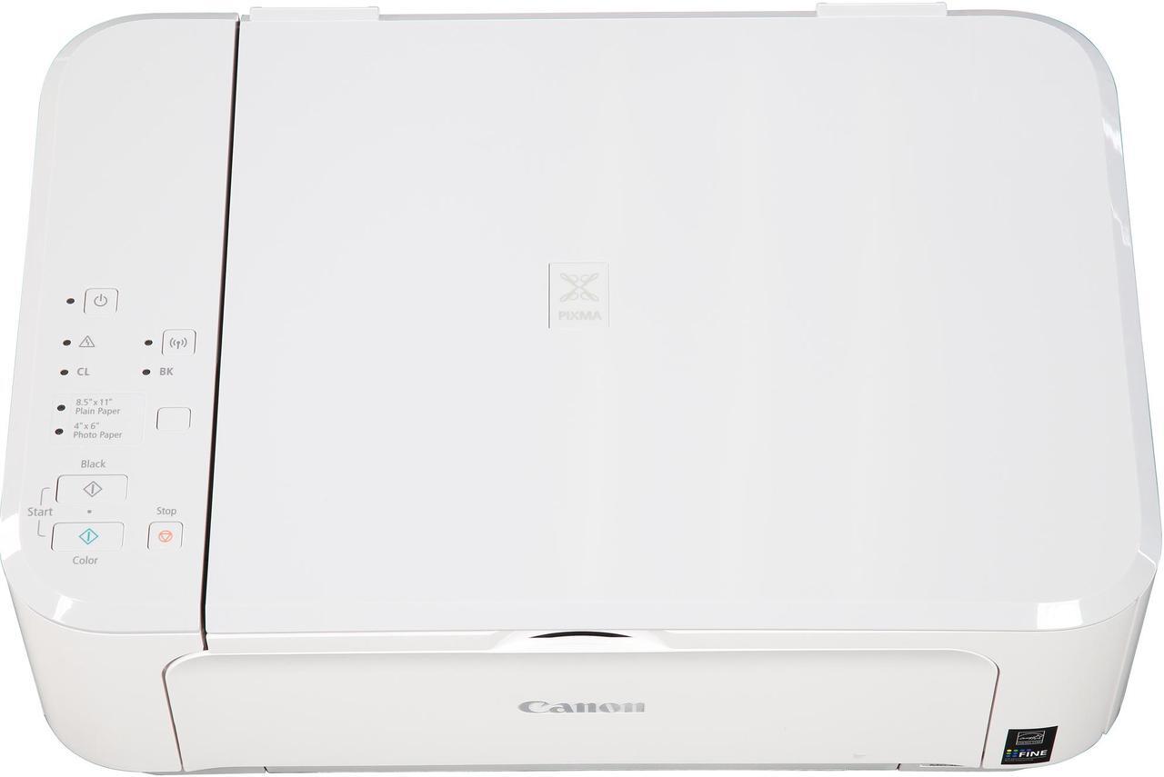 Alt view image 5 of 10 - Canon PIXMA MG3620 Wireless Inkjet All-In-One Printer, White