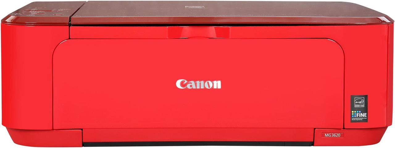 Alt view image 3 of 10 - Canon PIXMA MG3620 Wireless Inkjet All-In-One Printer, Red