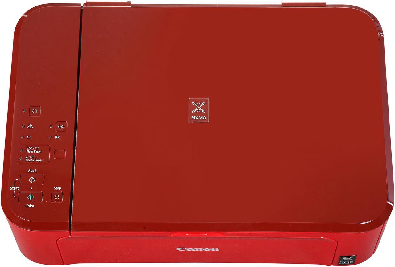 Alt view image 4 of 10 - Canon PIXMA MG3620 Wireless Inkjet All-In-One Printer, Red