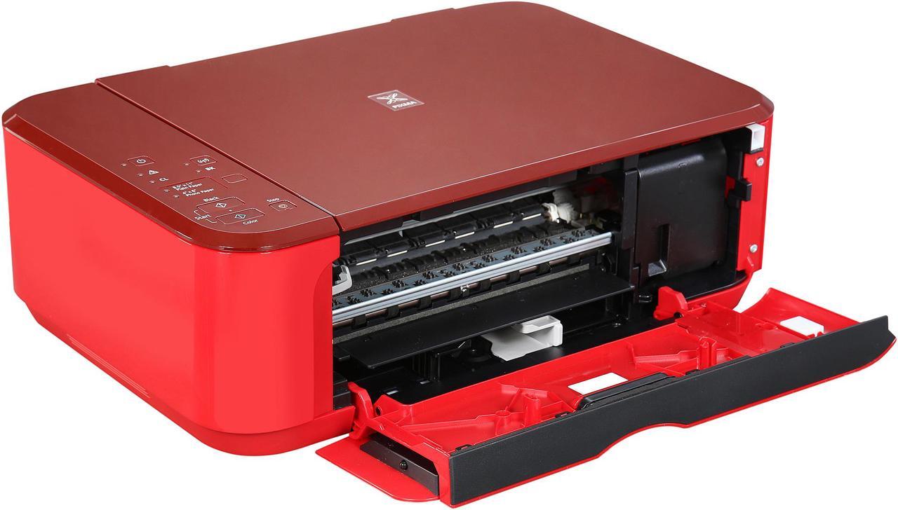 Alt view image 9 of 10 - Canon PIXMA MG3620 Wireless Inkjet All-In-One Printer, Red