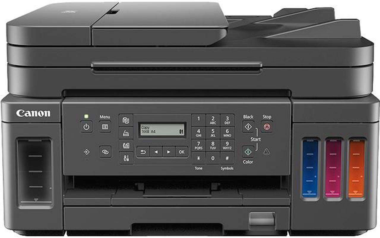 Canon PIXMA G7020 Approx. 13.0 ipm Black Print Speed 4800 x 1200 dpi Color Print Quality Wi-Fi InkJet MFC / All-In-One Color Printer