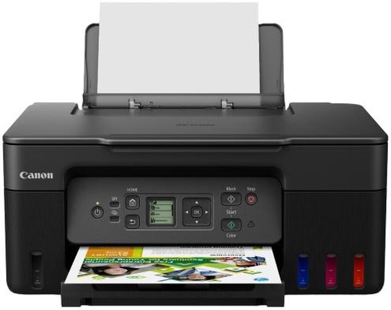 Canon PIXMA G3270 - MegaTank Ink Tank Wireless Printer, Color All-in-One, Printer, Scanner, Copier, Mobile Friendly, Black