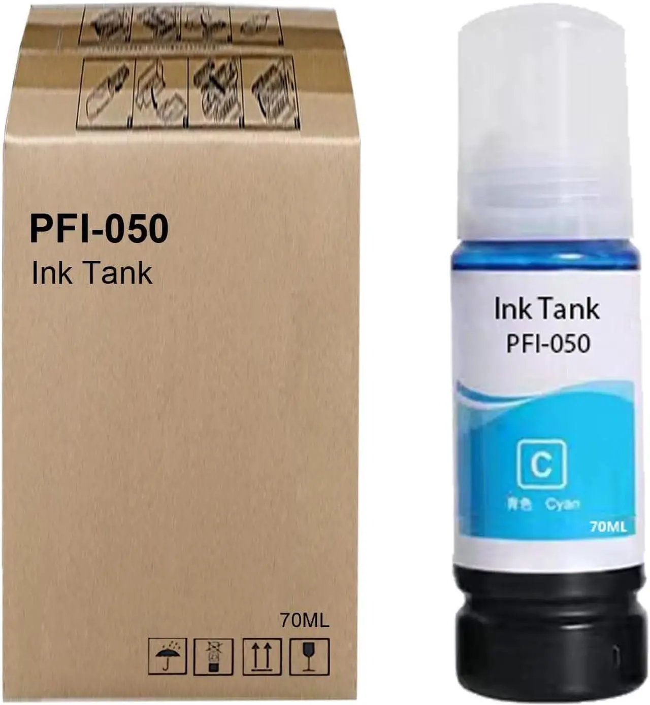 Main image of CANON INK TANK PFI-050 C- PIGMENT CYAN INK TANK 70ML