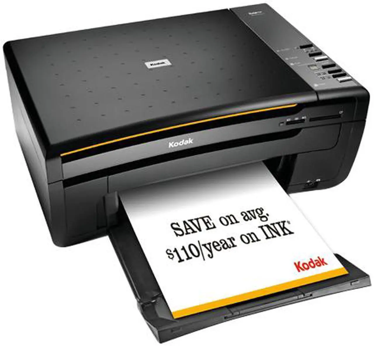 Alt view image 4 of 4 - Kodak Easyshare series ESP 3 Up to 30 ppm Black Print Speed Bluetooth / USB InkJet MFC / All-In-One Color Printer