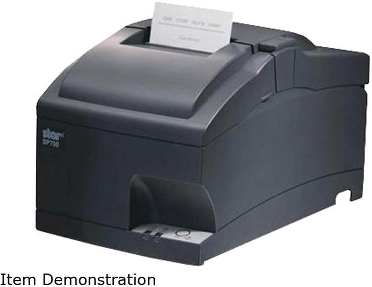 Star Micronics 39330110 SP700 Series Impact Dot Matrix Receipt Printer - Gray - SP712MC GRY US