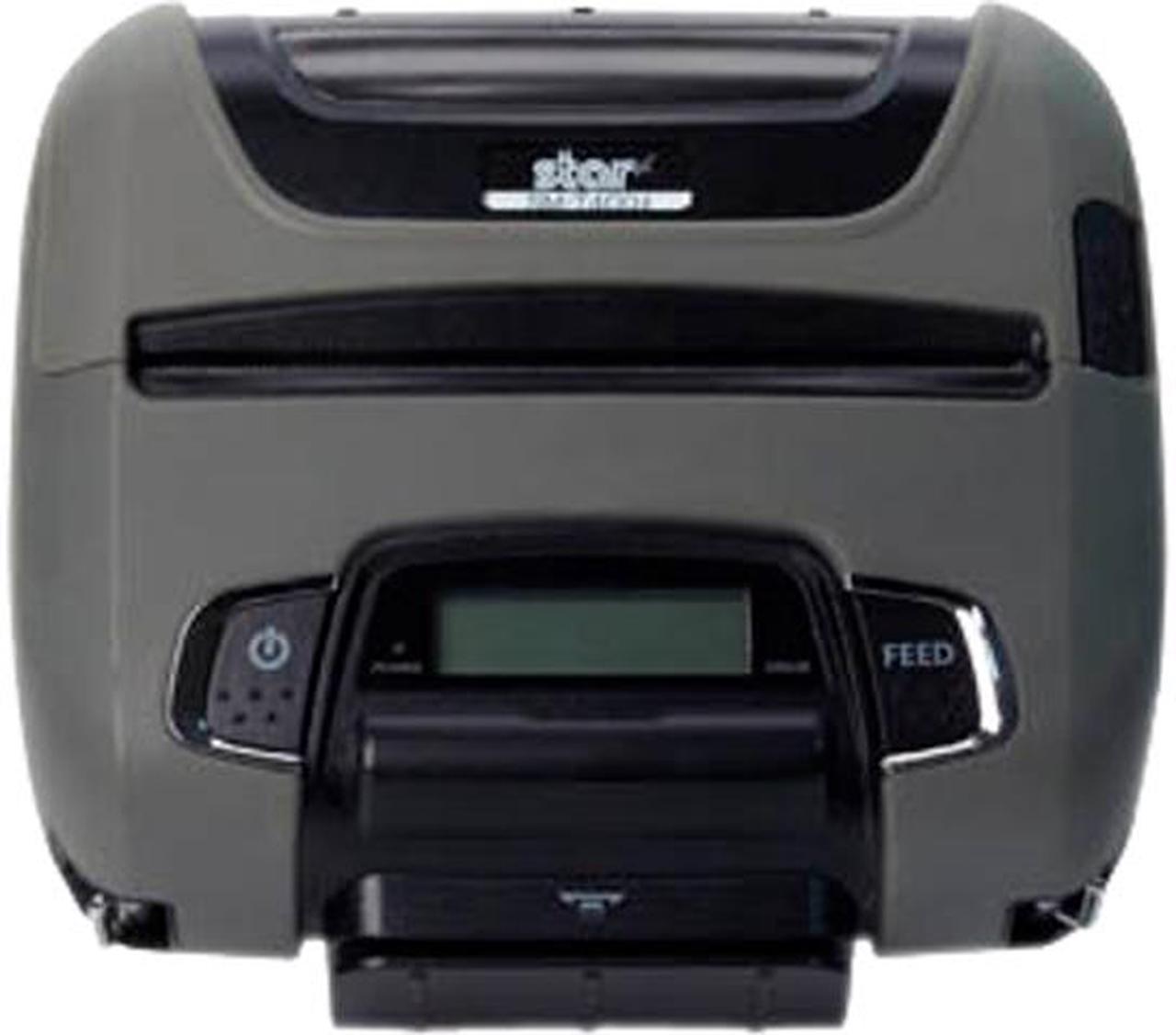 Star Micronics 39634210 SM-T400i 4" Ultra Rugged Thermal Mobile Printer, iOS/Android/Win, Bluetooth/Serial, Gray, NO MSR, Charger Included, Gray - SM-T400I2-DB50 US GRY