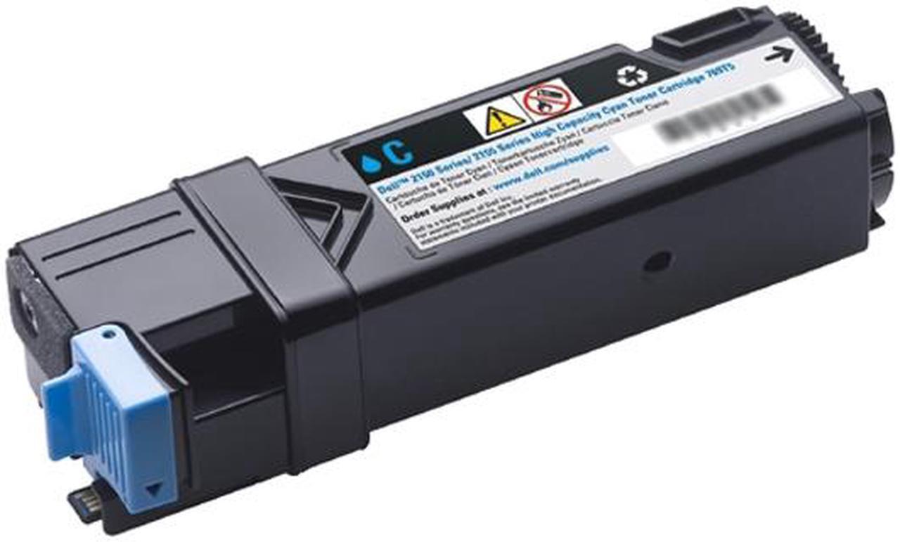 Main image of Dell 769T5 High Yield Cyan Toner (OEM# 331-0716) (2,500 Yield)